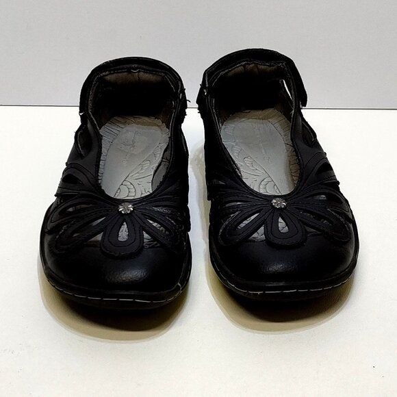 JBU Adventure On Juniper Flats Vegan Leather Round Toe Hook Loop Heel Strap 6.5M - Picture 3 of 11